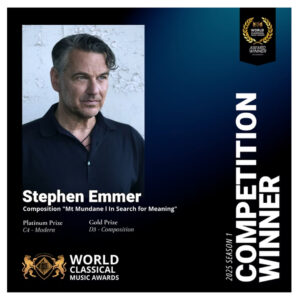 World Classical Music Awards Winner Stephen Emmer